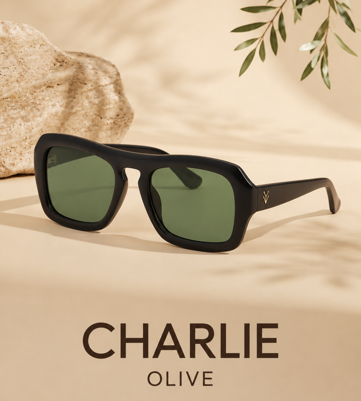 CHARLIE Sunglasses Color Olive