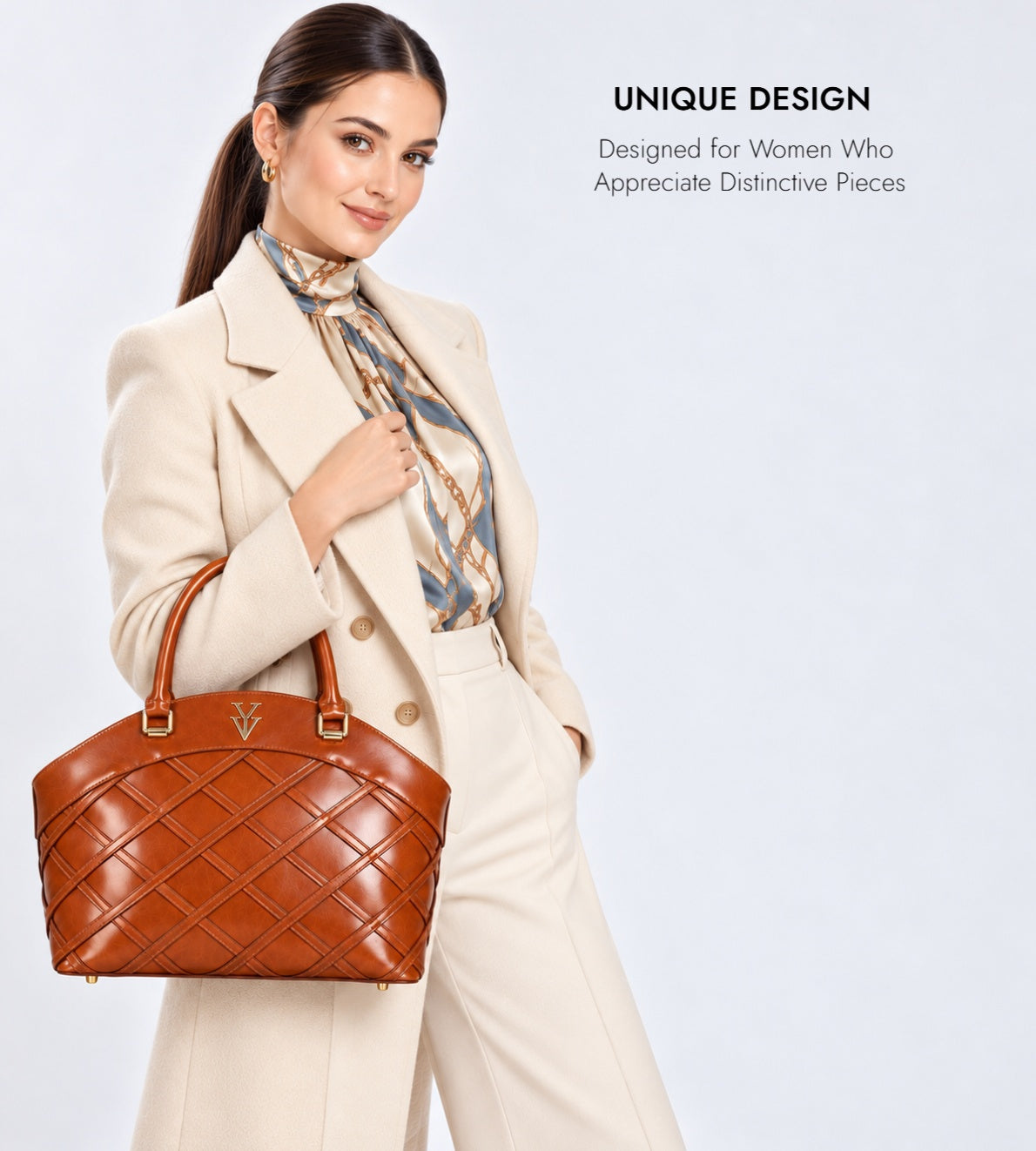 DABROV Genuine Leather Designer Handbag