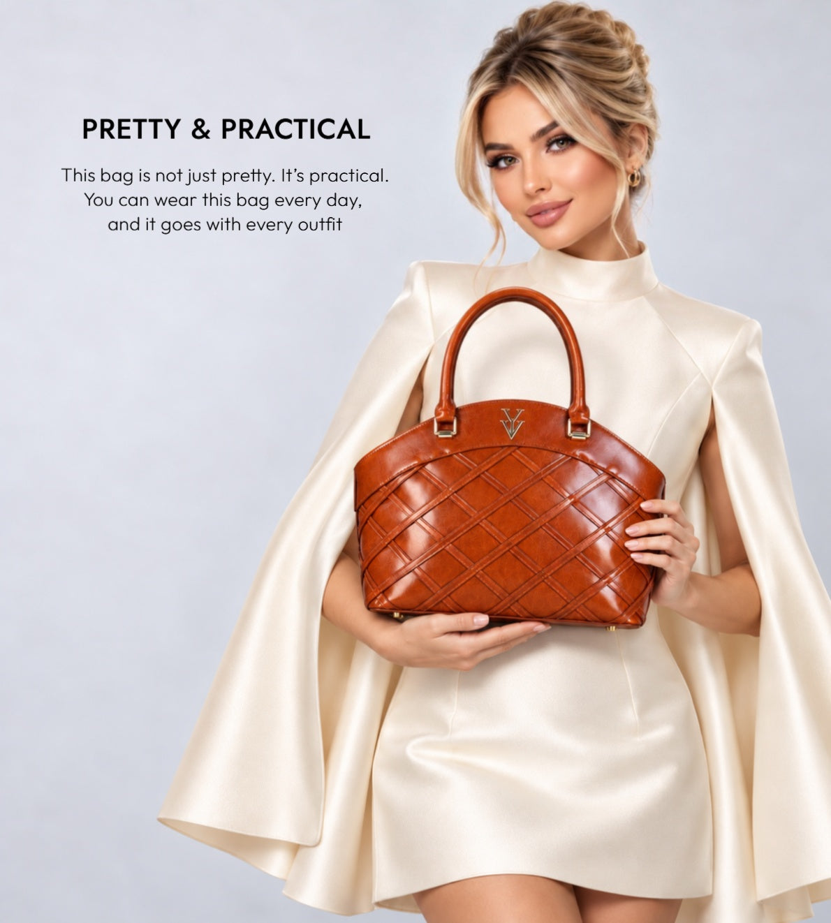 DABROV Genuine Leather Designer Handbag