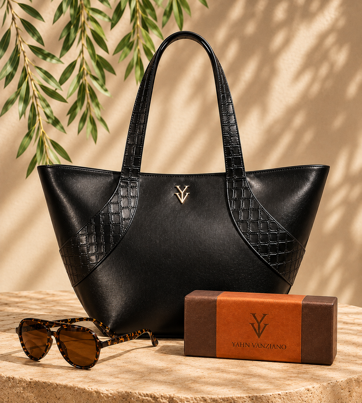 GILMA Black Color Handbag