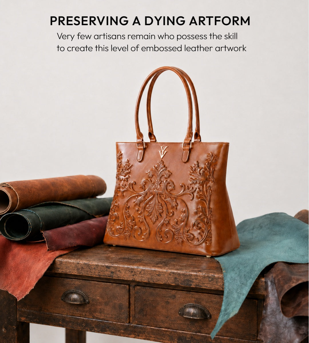 INDIRA Genuine Leather Bag