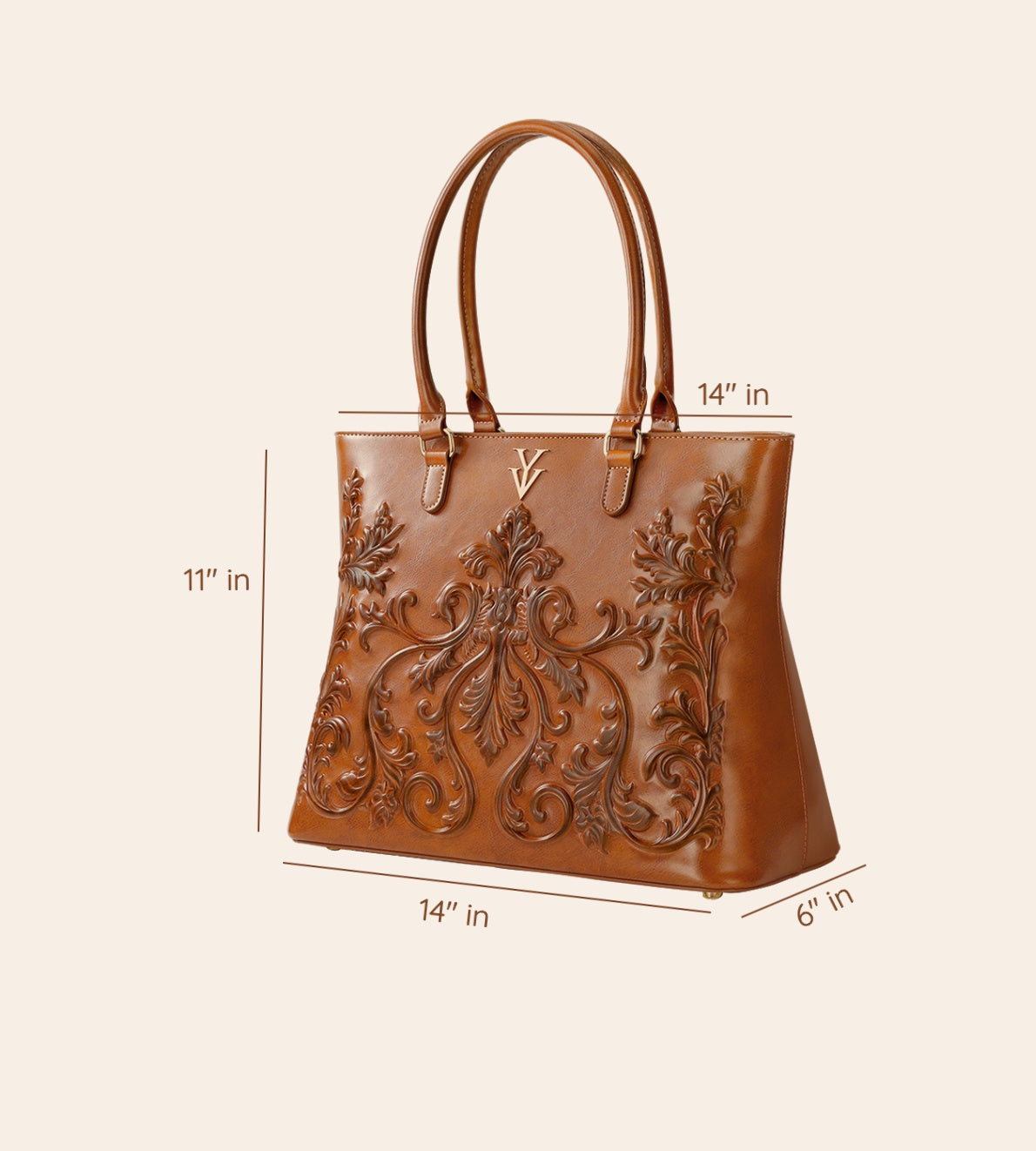 INDIRA Genuine Leather Bag