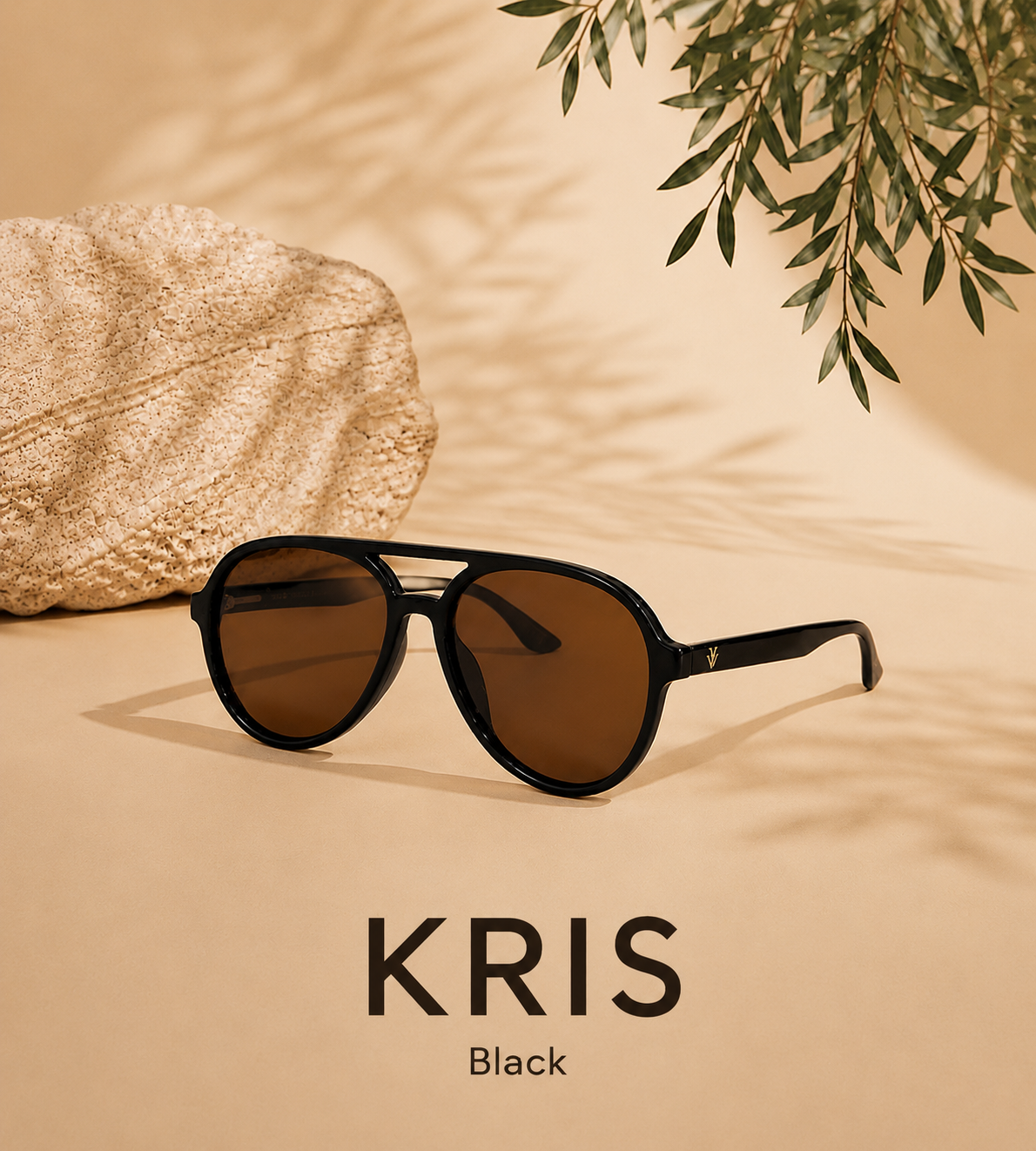 KRIS Sunglasses Color Black