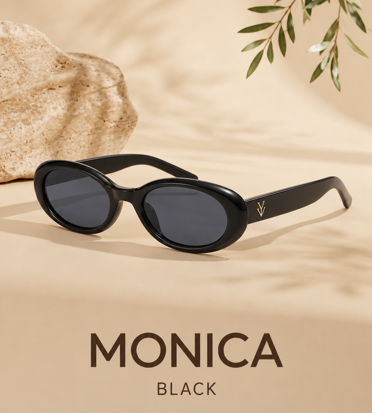 MONICA Sunglasses Color Black