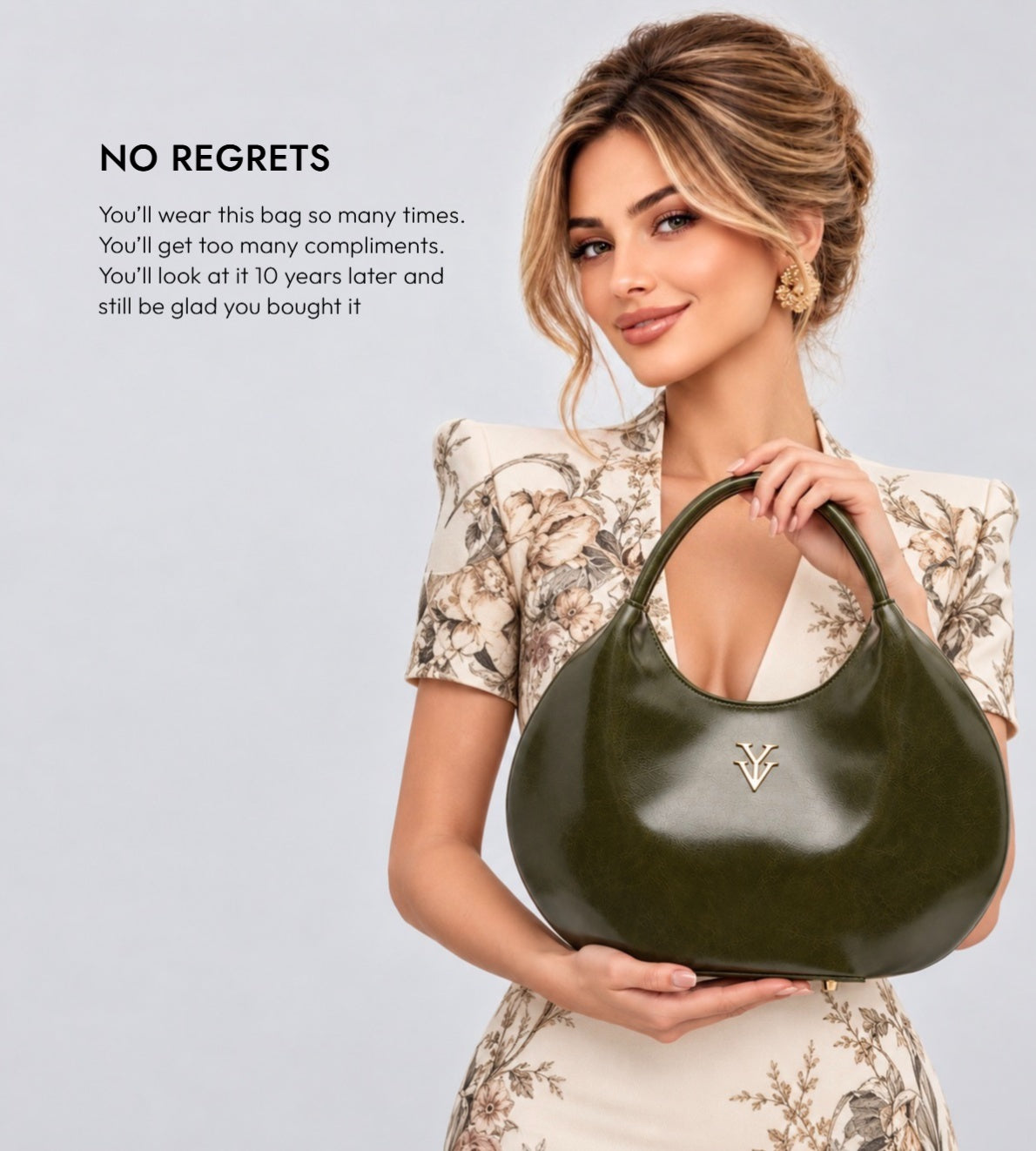 OLINA Genuine Leather Handbag