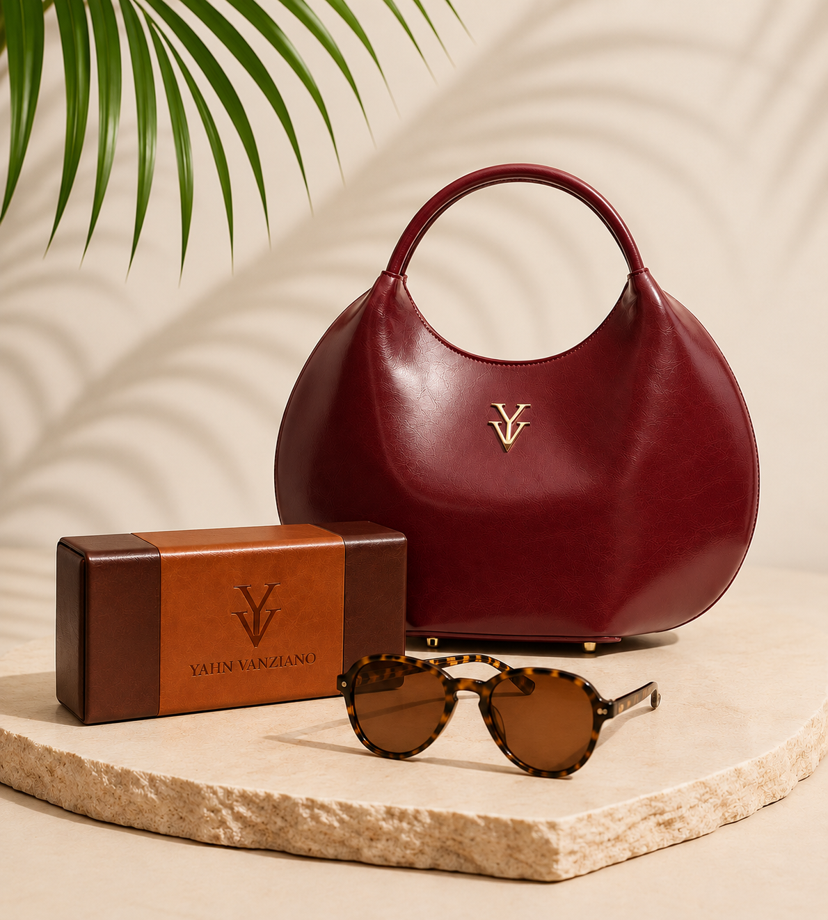 OLINA Genuine Leather Handbag