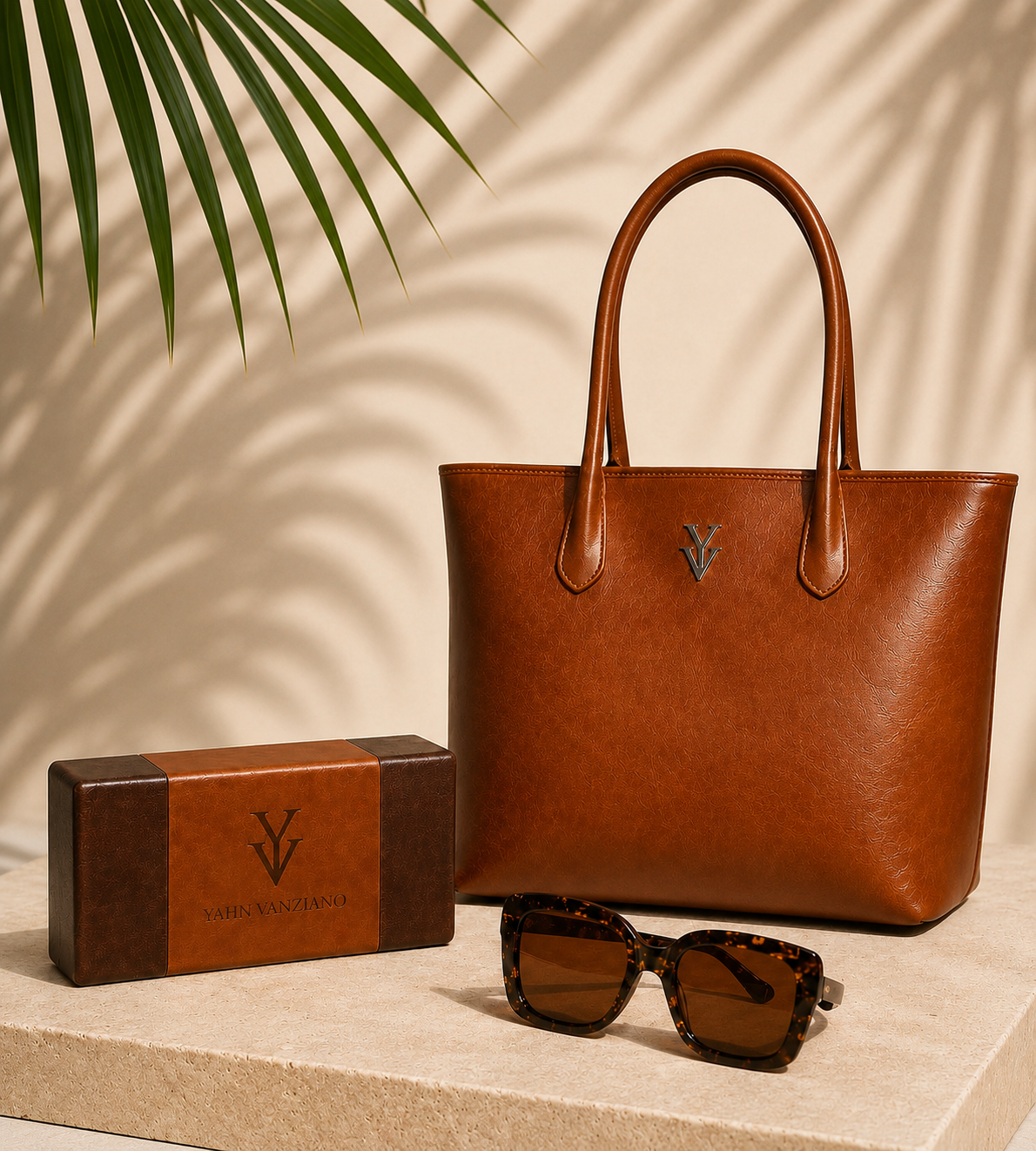 TOSCA Genuine Leather Reversible Handbag